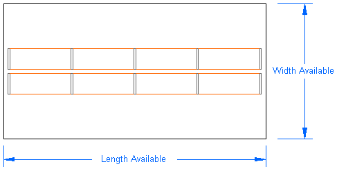 adjustable pallet racking double run